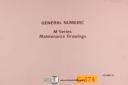 General Numeric-General Numberic M Series, DC Servo Unit Maintenance Drawings Manual 1981-M-01